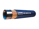 帕克426 - 20高温液压软管1 1/4 ID单钢丝编织PKR®橡胶盖蓝色