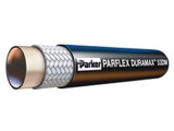 Parker 53DM-8 DuraMax™ Low Temperature Hydraulic Hose 1/2 ID Single Fiber Braid Copolyester Cover Black
