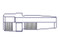 Parker 0130-6-6 Field Attachable Nipple Male NPTF Pipe - Rigid - Straight 3/8 NPTF X 3/8 ID Steel