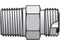 Parker 10 FLO-S Seal-Lok Male Connector 5/8 ORFS X 1/2 NPT Steel