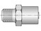 Parker 101HY-12-12 Parkrimp HY Series Permanent Male 3/4 NPTF Pipe Rigid Straight X 3/4 Hose Steel