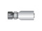 Parker 10656-6-4 Parkrimp 56 Series Permanent Female 3/8 JIC 37° Swivel Straight X 1/4 Hose Steel