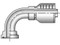 Parker 11971-16-16 Parkrimp 71 Series Permanent 1 Inch SAE Code 61 Flange Head Elbow 90° X 1 Inch Hose Steel