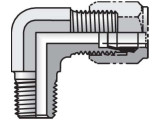 Parker 12 CBU-S Male Elbow 3/4 Tube X 3/4 NPT Male Steel