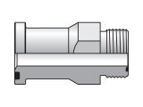 Parker 12LOHQ1-S密封Lok直通Flange适配器3/4代码61FlangeX3/4ORFS钢