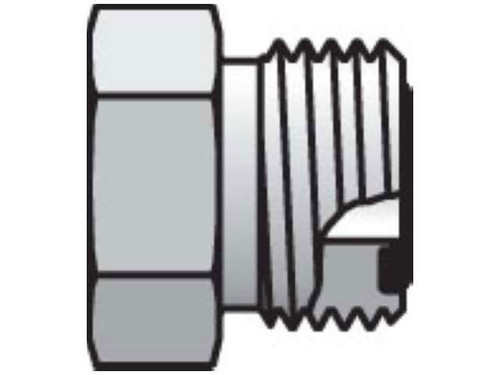 Parker 12 PNLO-S Seal-Lok Tube Plug 3/4 ORFS Steel