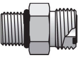 Parker 20 F5OLO-S Seal-Lok Male Adapter 1-1/4 ORFS X 20 SAE-ORB Steel