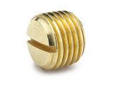Parker 220P-6 Pipe Slotted-Head Plug 3/8 NPT Brass