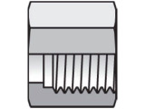 Parker 24 BL-S Seal-Lok Tube Nut 1-1/2 ORFS Steel