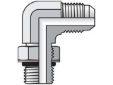 Parker 24 C5OX-S Male SAE-ORB Elbow 1-1/2 JIC X 24 SAE-ORB Steel