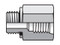 Parker 3/8X3/8F4OHGS BSPP-ORR Adapter 3/8 BSPP-ORR Male X 3/8 NPTF Female Steel