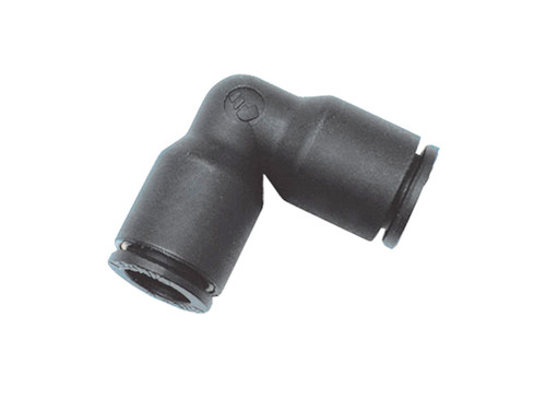 Parker 365PLP-6-4 Prestolok Plus Unequal Union Elbow Push-to-Connect 3/8 Tube X 1/4 Tube Composite