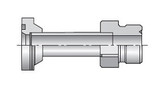Parker 6AJM-12-12 Male Seal-Lok Code 62 Flange Straight Connector 3/4 Flange X 1-3/16X12 Thread Steel