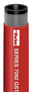 Parker 7092-75304 General Purpose GST II Red Air And Water Hose 3/4 ID 300 PSI