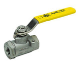 Apollo 76-103-01A Ball Valve 2-Piece Standard Port With Mounting Pad 1/2 FPT Stainless Steel