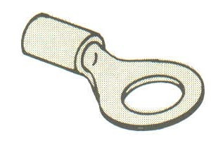 Great Valley Industries B161408R-C Ring Tongue Terminal