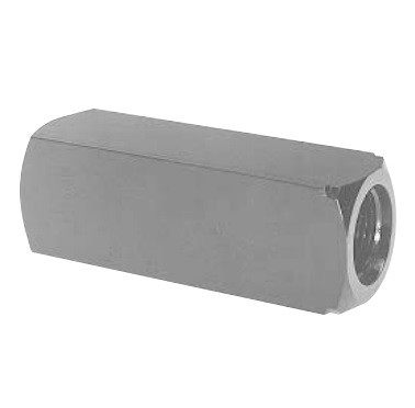 Parker C800S20 In-Line General Purpose Check Valve 1/2 NPT Female Steel 5000 PSI