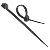 Essentra Components CTWR019A Cable Tie Nylon UV Resistant Black 8 Inch Long 50 lbs Pack of 100