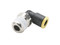 Legris 3109 62 18 Male Elbow Swivel 90° 1/2 Tube X 3/8 NPT Male Composite Nickel-Plated Brass Legris 3109 62 18 Male Elbow Swivel 90° 1/2 Tube X 3/8 NPT Male Composite Nickel-Plated Brass