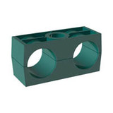 Stauff 1130003258 319/19-PP-H plastic clamp set twin series