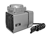 Gast DOA-P703-FB Diaphragm Air Compressor / Vacuum Pump .33 HP 1.55 CFM-50HZ 1.90 CFM-60HZ 25.5 IN-HG