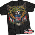 762 Design Army Fighting Eagle T shirt