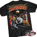 Marines Fighting Eagle Shirt by 7point62