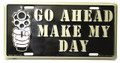 Make my Day License Plate