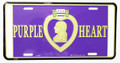 Purple Heart License Plate