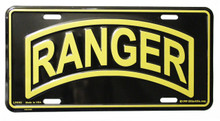 Army Ranger License Plate