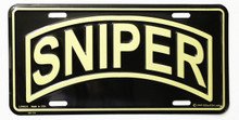 Sniper License Plate