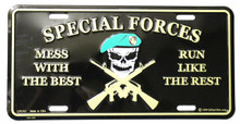 Special Forces License Plate