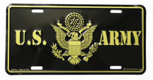 US Army License Plate
