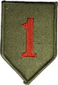 1st Infantry Division Patch