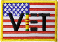 Vietnam Veteran Flag Patch