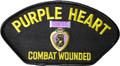 Purple Heart Hat Patch