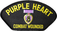 Purple Heart Hat Patch