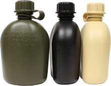 Military Plastic 1 Quart Canteen