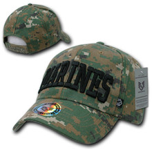 Rapid Dominance Woodland Digital Marines Ball Cap