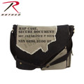 Military Style Vintage Canvas Map Bag