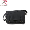 Black Canvas European School Bag