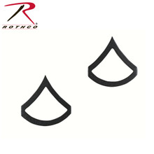 Subdued Private First Class Pin