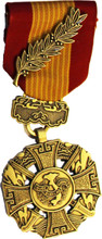 Gallantry Cross with Palm