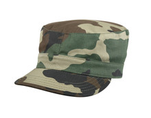 Rothco Woodland Rip-Stop Fatigue Cap