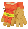 Kinco HI-VIS Lined Grain Pigskin Leather Palm