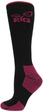 Black Realtree Girl Women's Wool Blend Boot Socks