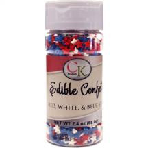 Edible toppings for cupcakes, cookies, cake balls and cakes.