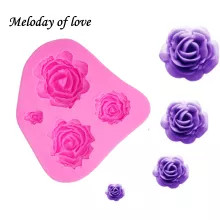 Blooming Roses Silicone Mold