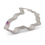 This 2 7/8" x 5" cookie cutter represents the annual tradition of fastening a freshly-chopped tree to the top of your vehicle and hoping it doesn't fall off! The Truck with Christmas Tree Cookie Cutter is perfect for cookie decorating with kids or creating a cookie platter. 
