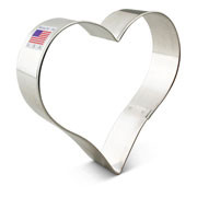4" Tapered Heart